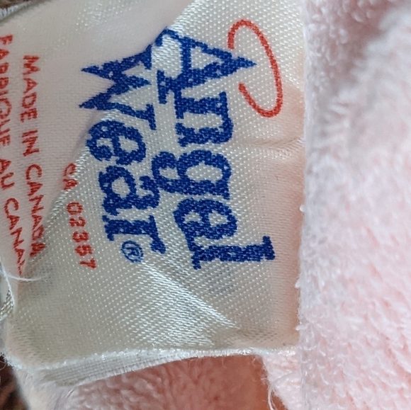 𝅺Vintage Terrycloth Sleeper Giraffe Pink Baby - Picture 6 of 6